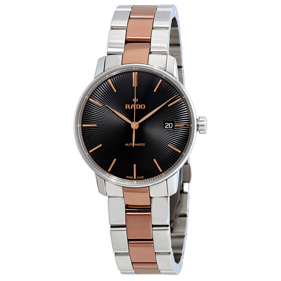 Rado Coupole Classic Black Dial Automatic Men's Watch R22860162 ...