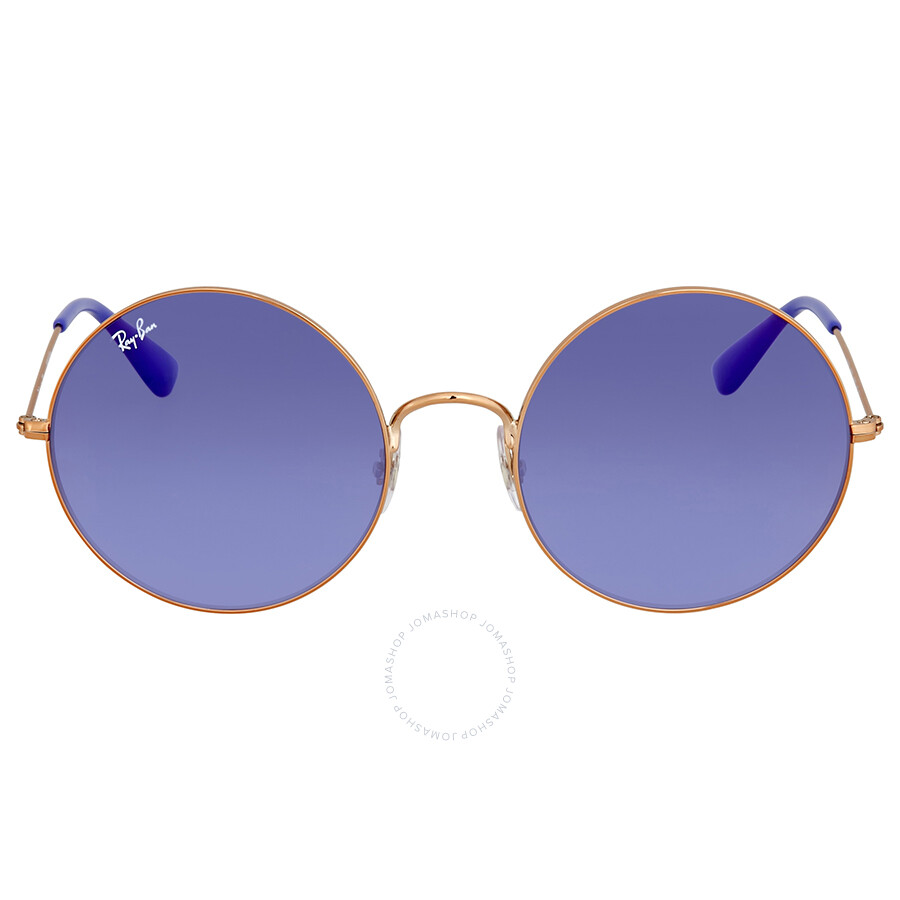 Ray Ban Ja-jo Dark Violet Classic Sunglasses - Round - Ray-Ban - Sunglasses - Jomashop