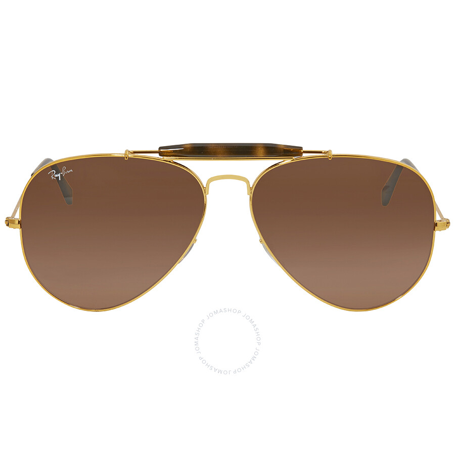 Ray Ban Pinkbrown Gradient Aviator Mens Sunglasses Rb3029 9001a5 62 Aviator Ray Ban 7497