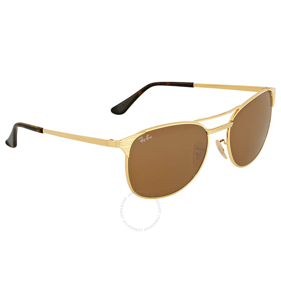 Ray Ban Signet Gold Sunglasses - Signet - Ray-Ban