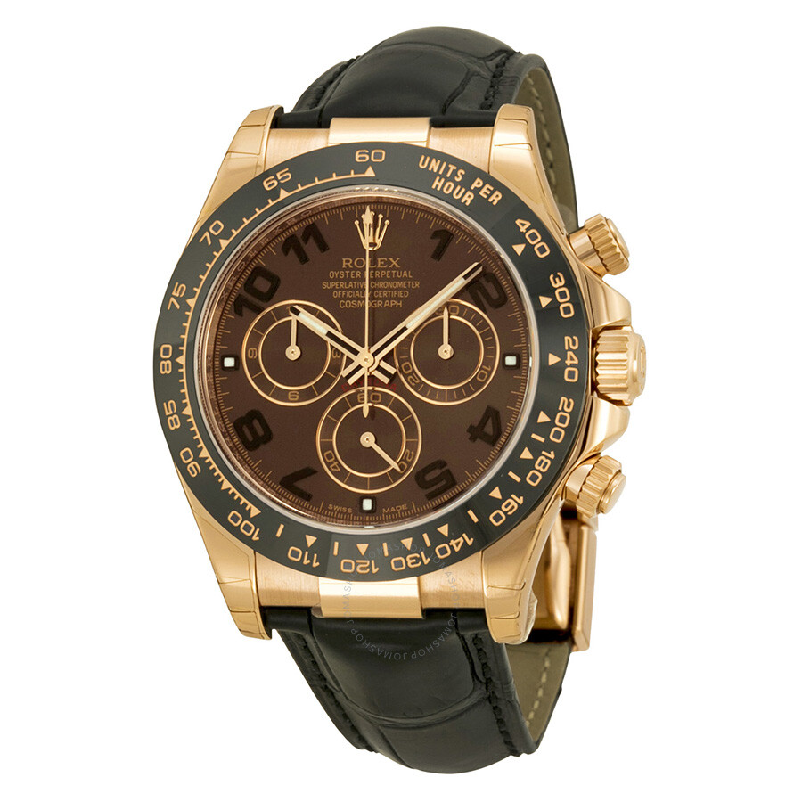 Rolex Cosmograph Daytona Automatic Chocolate Dial Men's Watch ...