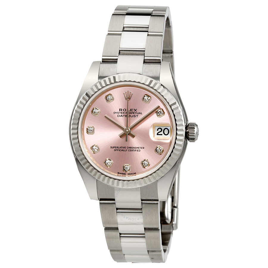 Rolex Lady Datejust Pink Diamond Dial Automatic Watch 178274PDO - Lady ...