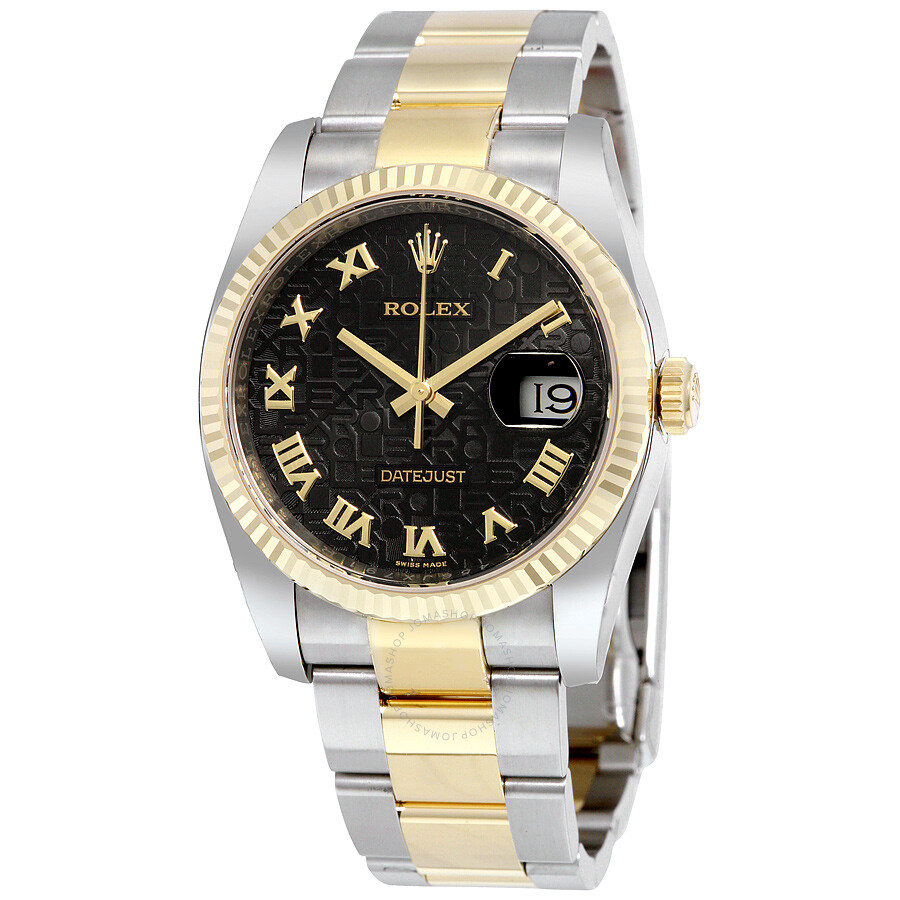 mens gold rolex oyster perpetual datejust