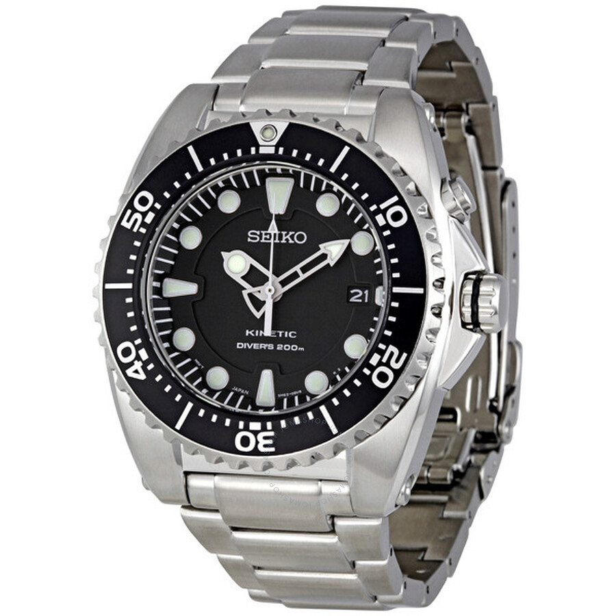 Seiko Prospex Kinetic 200 Meter Dive Men's Watch SKA371 - Prospex ...