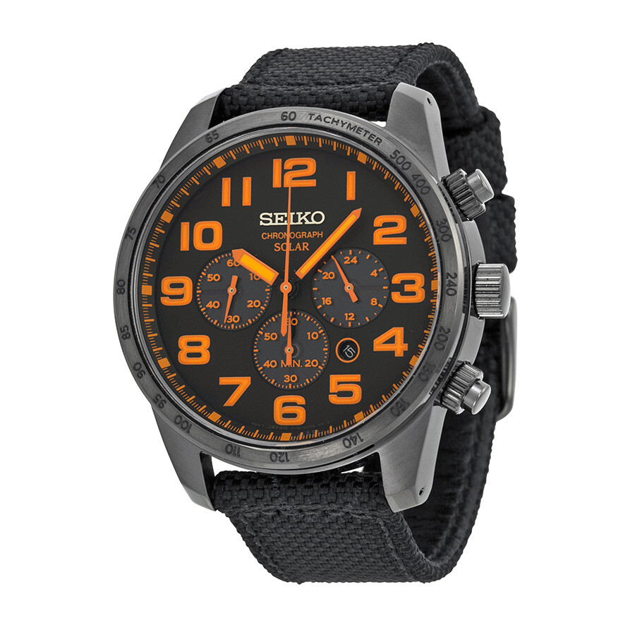 orange dial mens watches