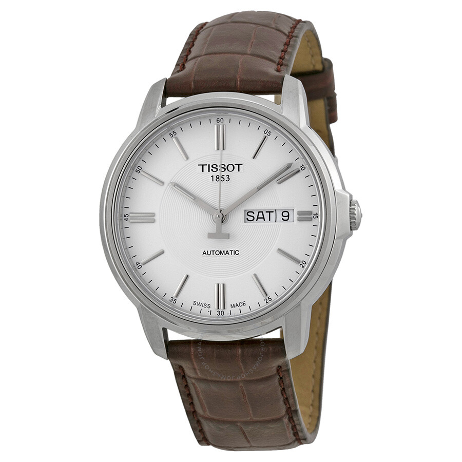 Tissot Automatic III White Dial Men S Watch T Automatic III T Classic Tissot