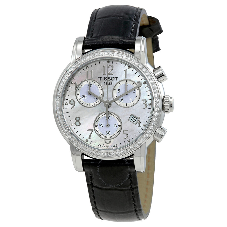 tissot ladies diamond watch