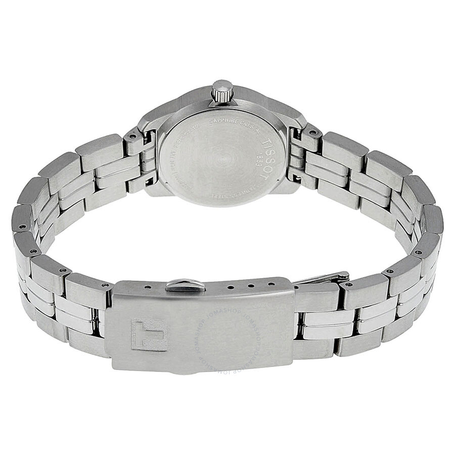 Tissot PR100 Silver DIal Stainless Steel Ladies Watch T0492101103200 ...