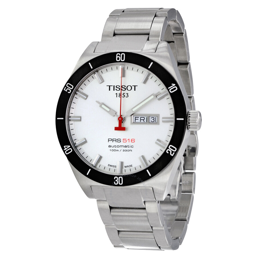 tissot prs 516 automatic blue dial men's watch