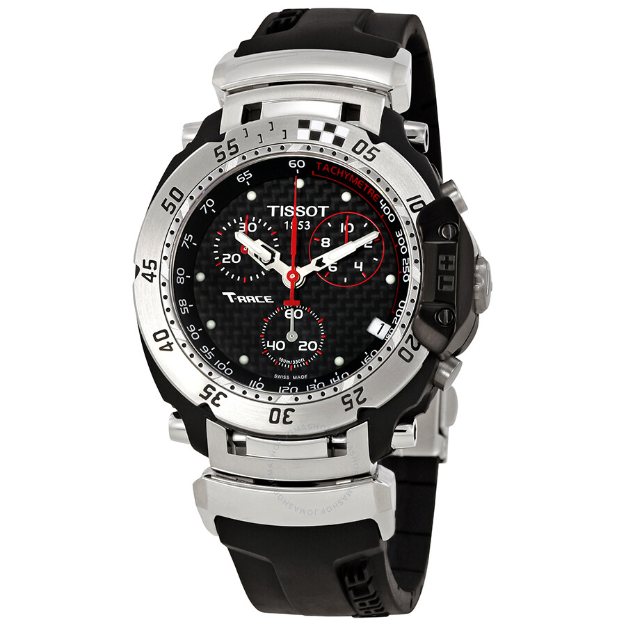 Tissot T-Race Chronograph Black Dial Men's Watch T027.417.17.201.06 - T ...