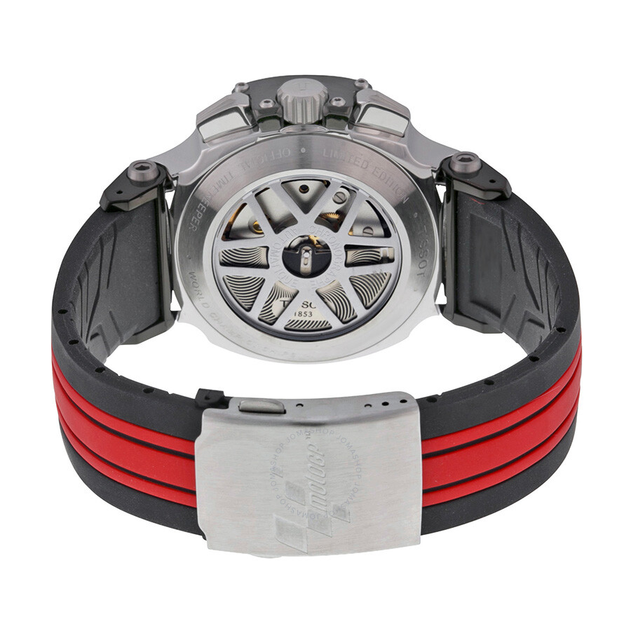 Tissot T Race Motogp Chronograph Automatic Grey Dial Black And Red