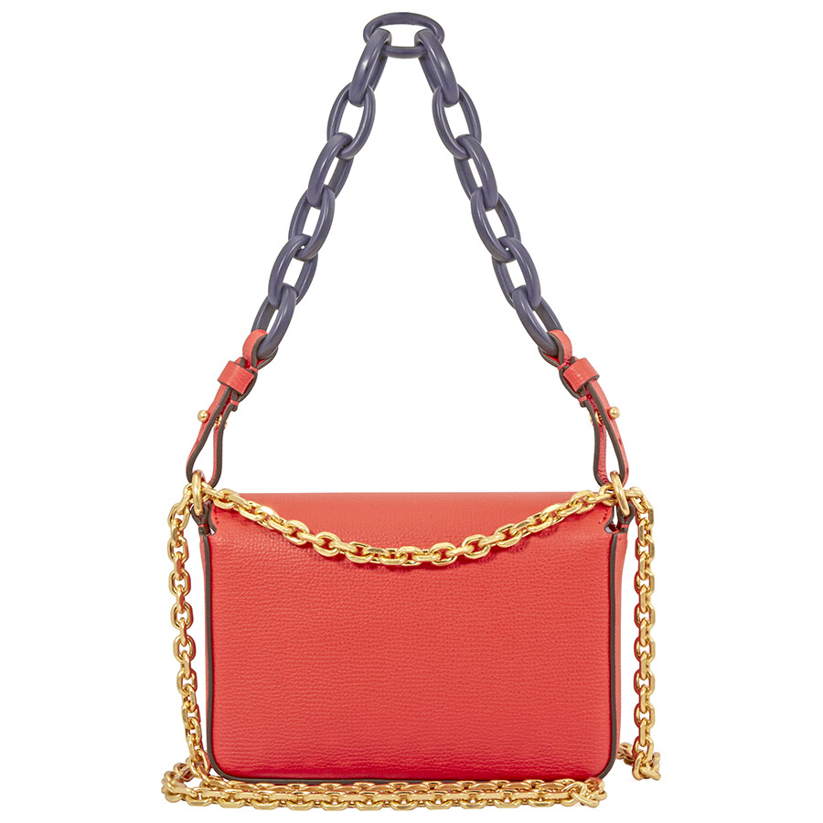 Tory Burch Kira Mini Shoulder Bag - Poppy Red/Navy - Tory Burch ...