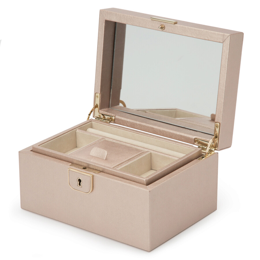 Wolf Palermo Small Rose Gold Jewelry Case 213116 - Ladies Jewelry ...